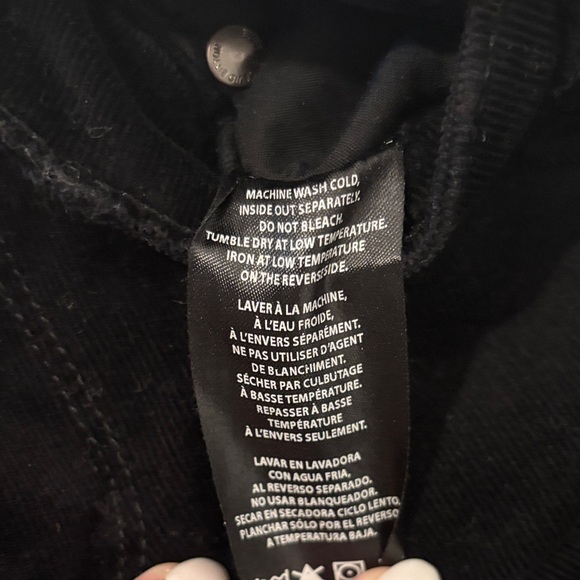 EUC Buffalo David Bitton Icon Black Corduroy Trousers - Picture 5 of 9